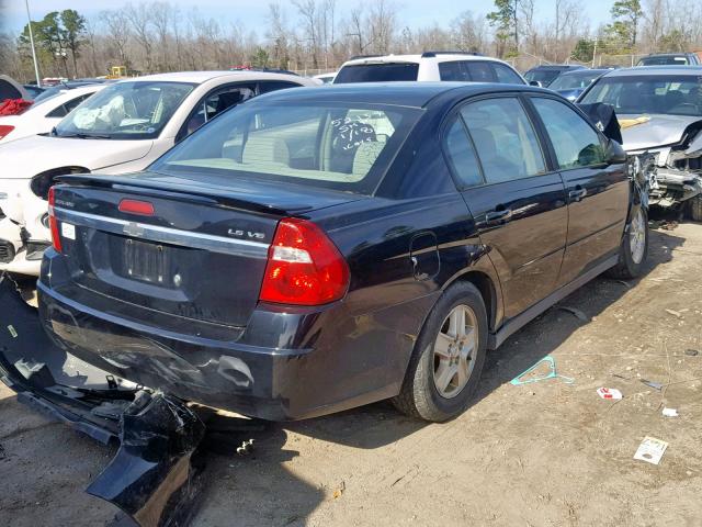 1G1ZT54804F136006 - 2004 CHEVROLET MALIBU LS BLACK photo 4