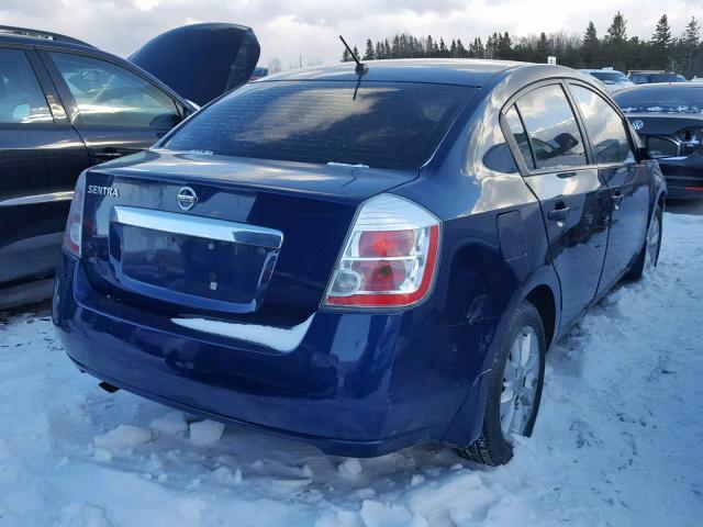 3N1AB6AP2CL749597 - 2012 NISSAN SENTRA 2.0 BLUE photo 4