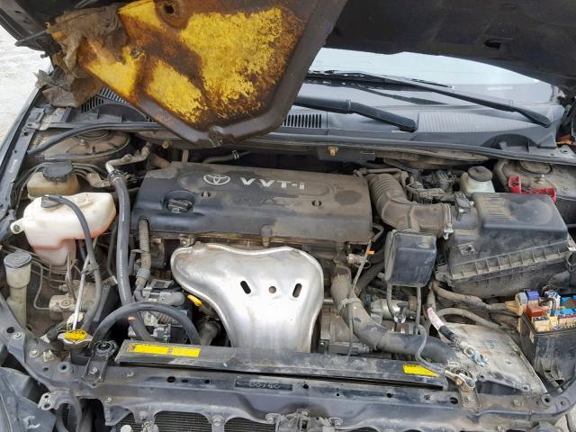 JTKDE167380257283 - 2008 TOYOTA SCION TC შავი ფოტო 7