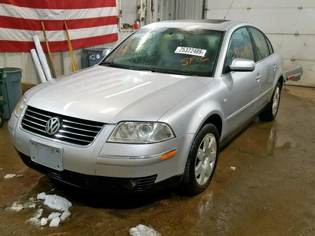 WVWRH63B63P199714 - 2003 VOLKSWAGEN PASSAT GLX 银色 照片 2