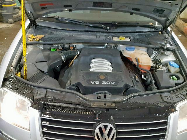 WVWRH63B63P199714 - 2003 VOLKSWAGEN PASSAT GLX 银色 照片 7