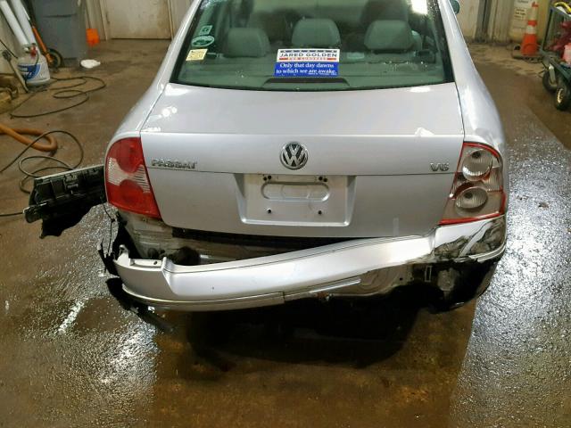 WVWRH63B63P199714 - 2003 VOLKSWAGEN PASSAT GLX 银色 照片 9