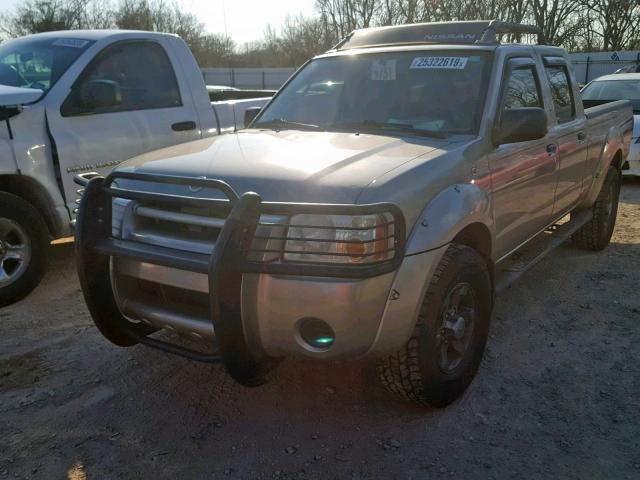 1N6ED29Y34C464495 - 2004 NISSAN FRONTIER C GOLD photo 2