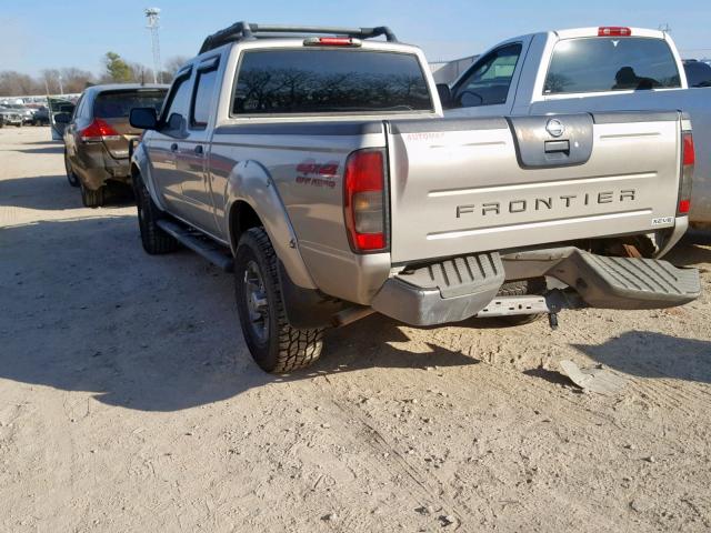 1N6ED29Y34C464495 - 2004 NISSAN FRONTIER C GOLD photo 3