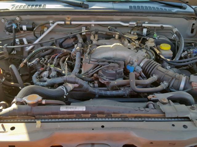 1N6ED29Y34C464495 - 2004 NISSAN FRONTIER C GOLD photo 7