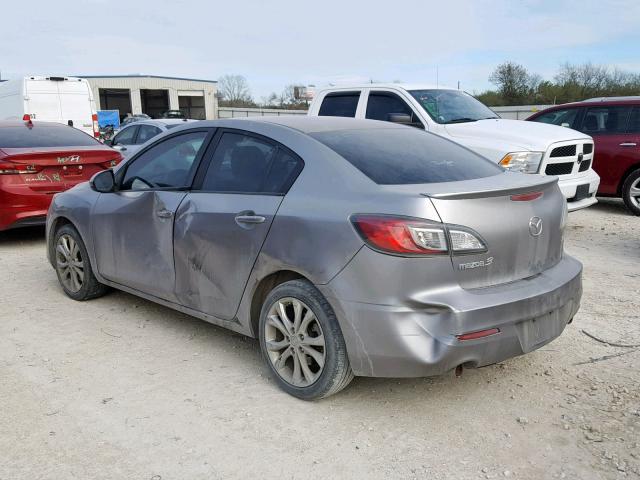 JM1BL1U59B1360571 - 2011 MAZDA 3 S SILVER photo 3