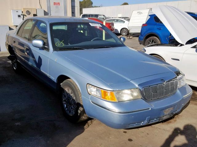 2MEFM74W3XX605615 - 1999 MERCURY GRAND MARQ BLUE photo 1