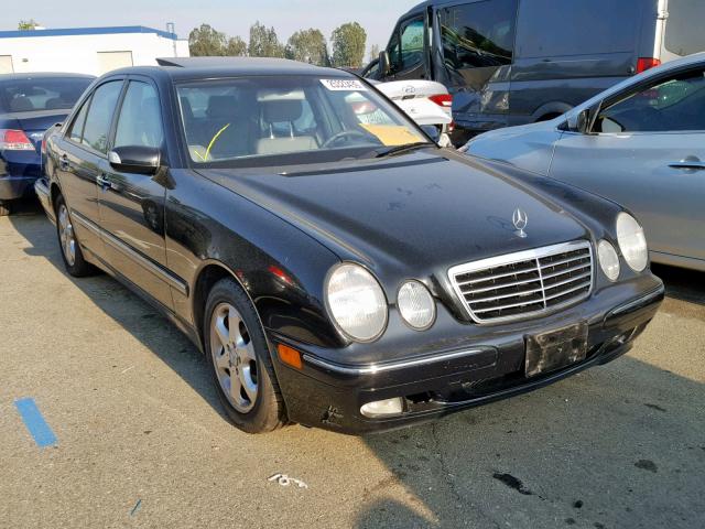 WDBJF65JX2B470405 - 2002 MERCEDES-BENZ E 320 BLACK photo 1