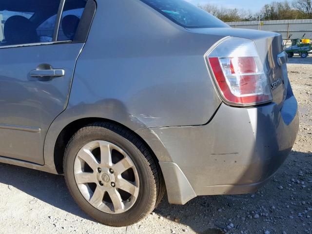 3N1AB61E88L637747 - 2008 NISSAN SENTRA 2.0 SILVER photo 9