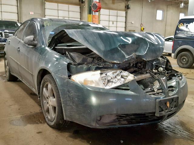 1G2ZH58N474249342 - 2007 PONTIAC G6 GT GREEN photo 1