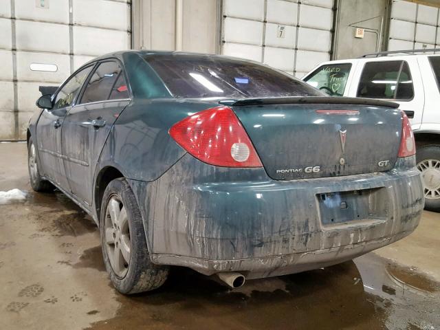 1G2ZH58N474249342 - 2007 PONTIAC G6 GT GREEN photo 3