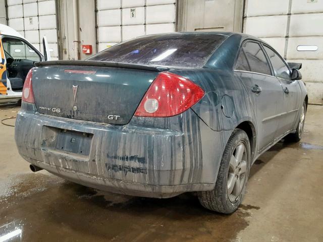 1G2ZH58N474249342 - 2007 PONTIAC G6 GT GREEN photo 4