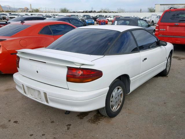 1G8ZE1286TZ125435 - 1996 SATURN SC1 WHITE photo 4