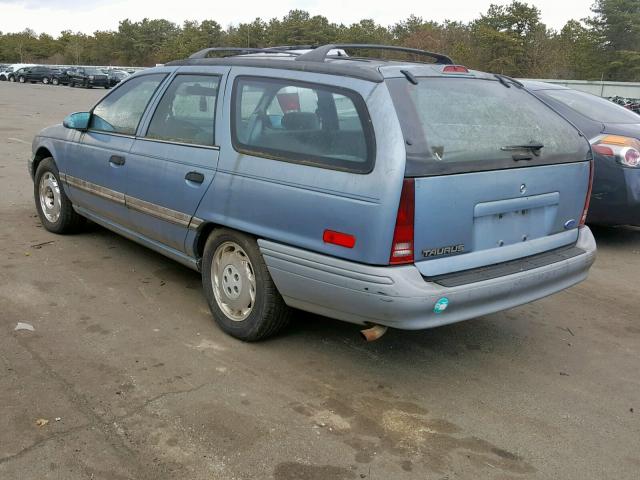 1FACP57U3NA116301 - 1992 FORD TAURUS GL BLUE photo 3