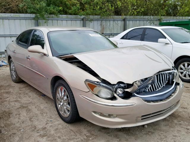 2G4WD582881259400 - 2008 BUICK LACROSSE C TAN photo 1