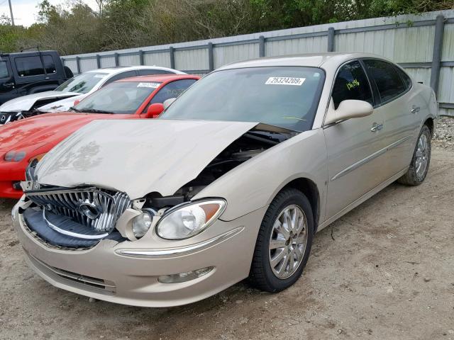 2G4WD582881259400 - 2008 BUICK LACROSSE C TAN photo 2