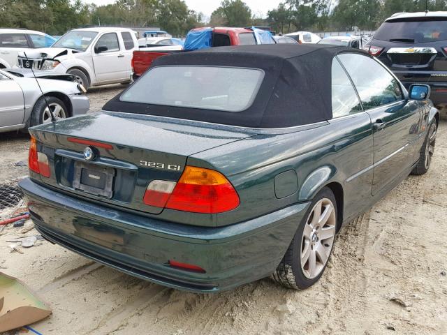 WBABR334XYEB39274 - 2000 BMW 323 CI GREEN photo 4