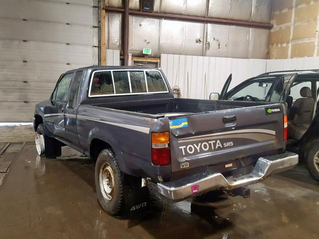 JT4VN13G3P5109779 - 1993 TOYOTA PICKUP 1/2 CHARCOAL photo 3