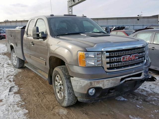 1GT523CG7DZ295951 - 2013 GMC SIERRA K35 GRAY photo 1