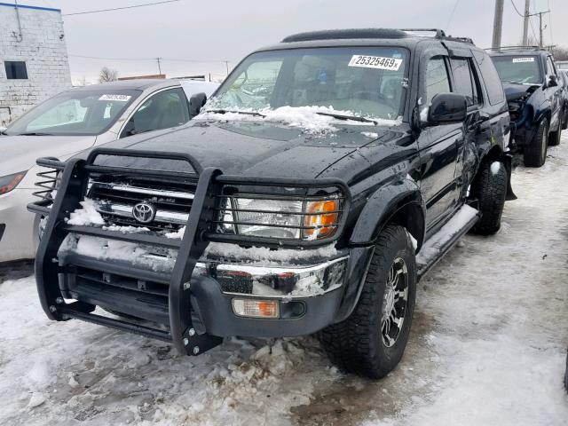 JT3HN86R1Y0306391 - 2000 TOYOTA 4RUNNER SR BLACK photo 2