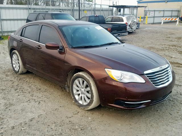 1C3CCBBB3DN543631 - 2013 CHRYSLER 200 TOURIN MAROON photo 1