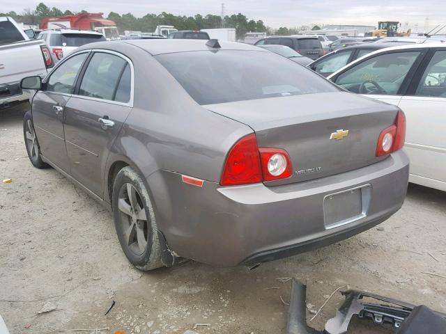 1G1ZC5E01CF182466 - 2012 CHEVROLET MALIBU 1LT ყავისფერი ფოტო 3