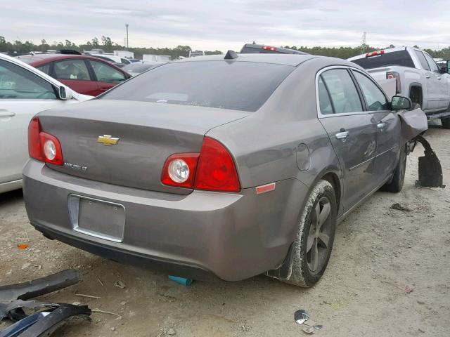1G1ZC5E01CF182466 - 2012 CHEVROLET MALIBU 1LT ყავისფერი ფოტო 4