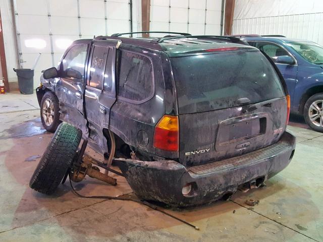 1GKET63M682137849 - 2008 GMC ENVOY DENA BLACK photo 3