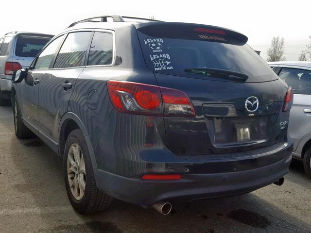 JM3TB3CV9D0407568 - 2013 MAZDA CX-9 TOURI BLACK photo 3