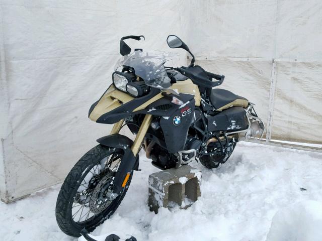 WB10B1509EZF89450 - 2014 BMW F800 GS AD TAN photo 2