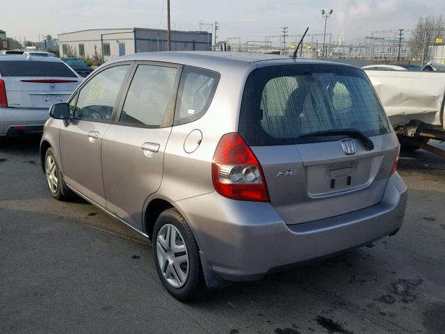 JHMGD38488S050302 - 2008 HONDA FIT SILVER photo 3