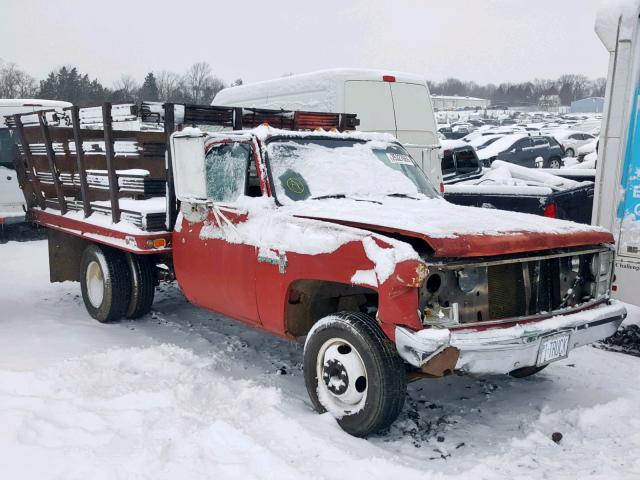 1GBHC34M5FV100409 - 1985 CHEVROLET C30 RED photo 1