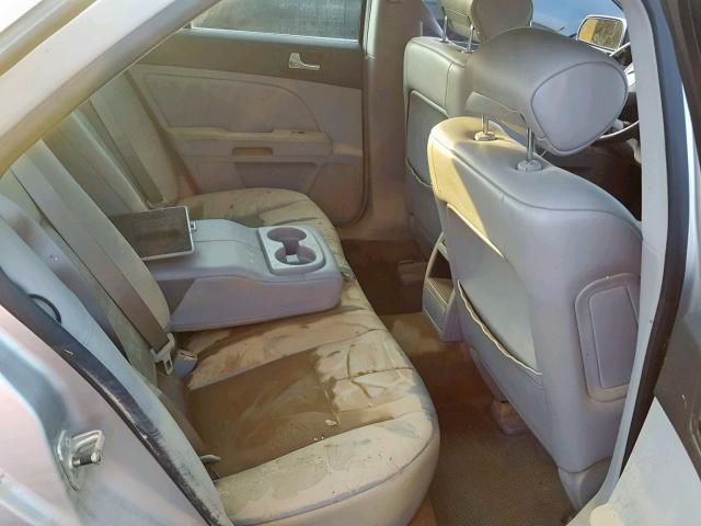 1G6DC67A950122716 - 2005 CADILLAC STS SILVER photo 6