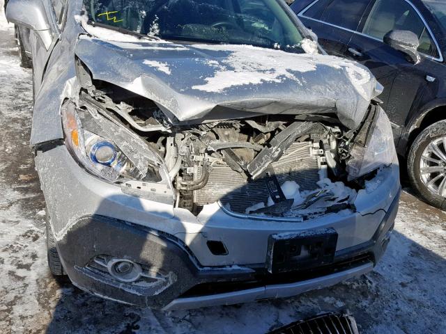 KL4CJESB8DB212204 - 2013 BUICK ENCORE SILVER photo 9