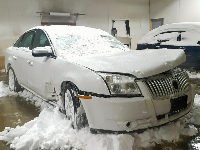 1MEHM42W48G622179 - 2008 MERCURY SABLE PREM WHITE photo 1