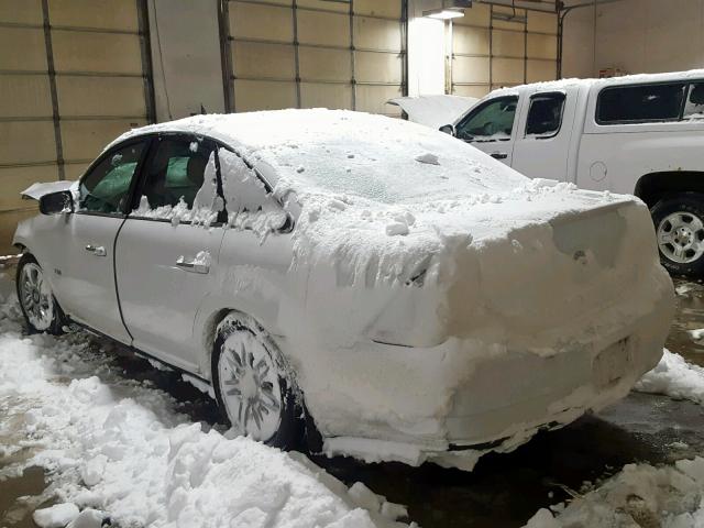 1MEHM42W48G622179 - 2008 MERCURY SABLE PREM WHITE photo 3