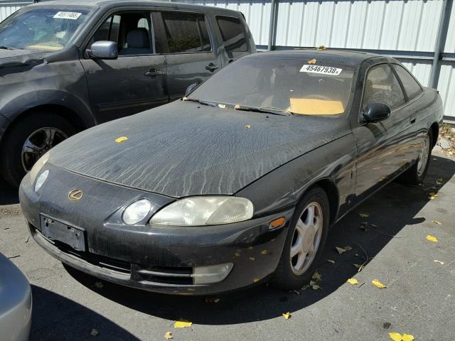 JT8JZ31C6S0025572 - 1995 LEXUS SC 300 BLACK photo 2