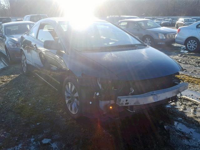 2HGFG1B9XBH503087 - 2011 HONDA CIVIC EXL BLACK photo 1