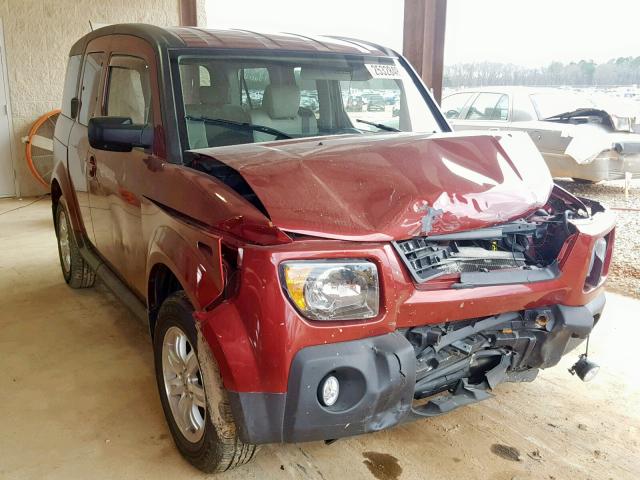 5J6YH18738L002381 - 2008 HONDA ELEMENT EX MAROON photo 1