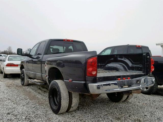 3D7MX48L49G551582 - 2009 DODGE RAM 3500 BLACK photo 3