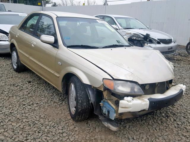 JM1BJ225821617718 - 2002 MAZDA PROTEGE DX SILVER photo 1