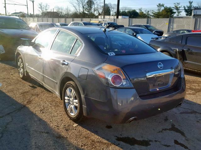 1N4CL2AP4AC150291 - 2010 NISSAN ALTIMA HYB GRAY photo 3