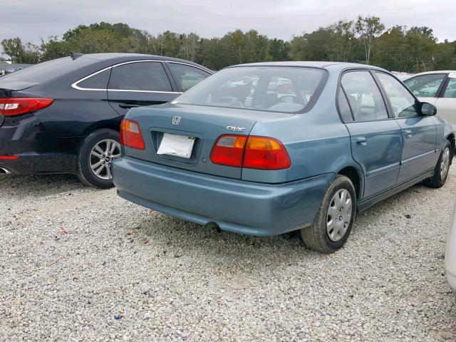 2HGEJ6619YH557049 - 2000 HONDA CIVIC BASE Mavi foto 4