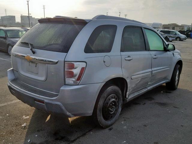 2CNDL63F366140860 - 2006 CHEVROLET EQUINOX LT SILVER photo 4