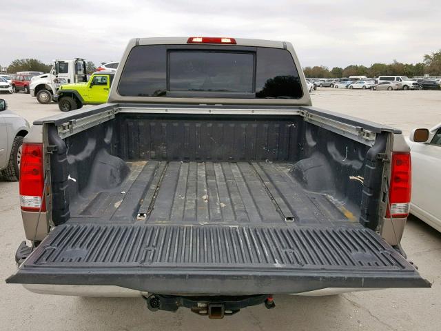 1N6BA07D88N328809 - 2008 NISSAN TITAN XE TAN photo 9