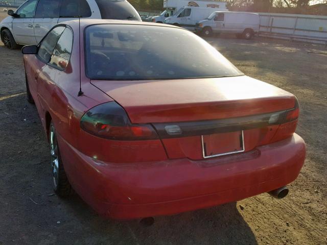 4B3AU42Y1TE338288 - 1996 DODGE AVENGER BA RED photo 3