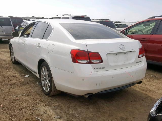 JTHBH96S465003539 - 2006 LEXUS GS GENERAT WHITE photo 3