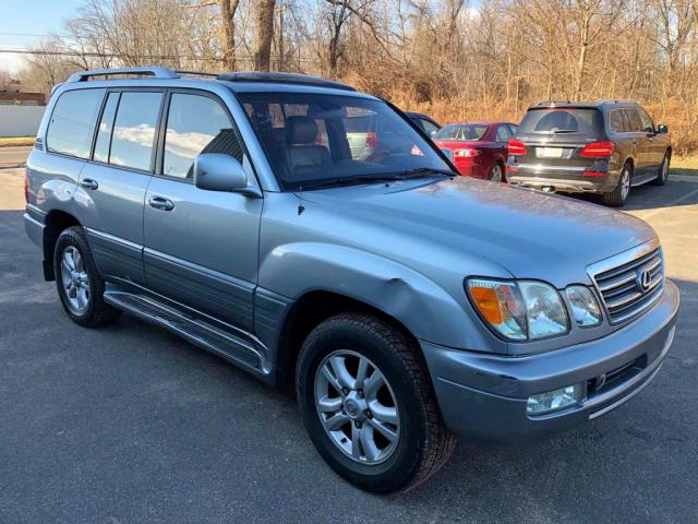 JTJHT00W433533712 - 2003 LEXUS LX 470 GRAY photo 1