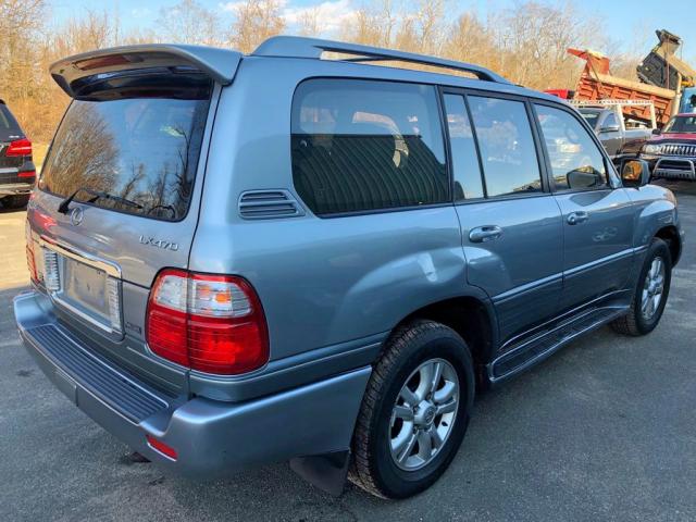 JTJHT00W433533712 - 2003 LEXUS LX 470 GRAY photo 3