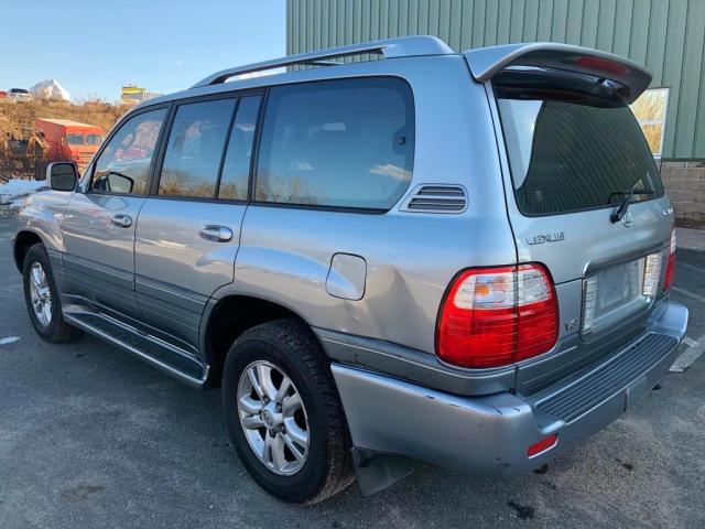 JTJHT00W433533712 - 2003 LEXUS LX 470 GRAY photo 4